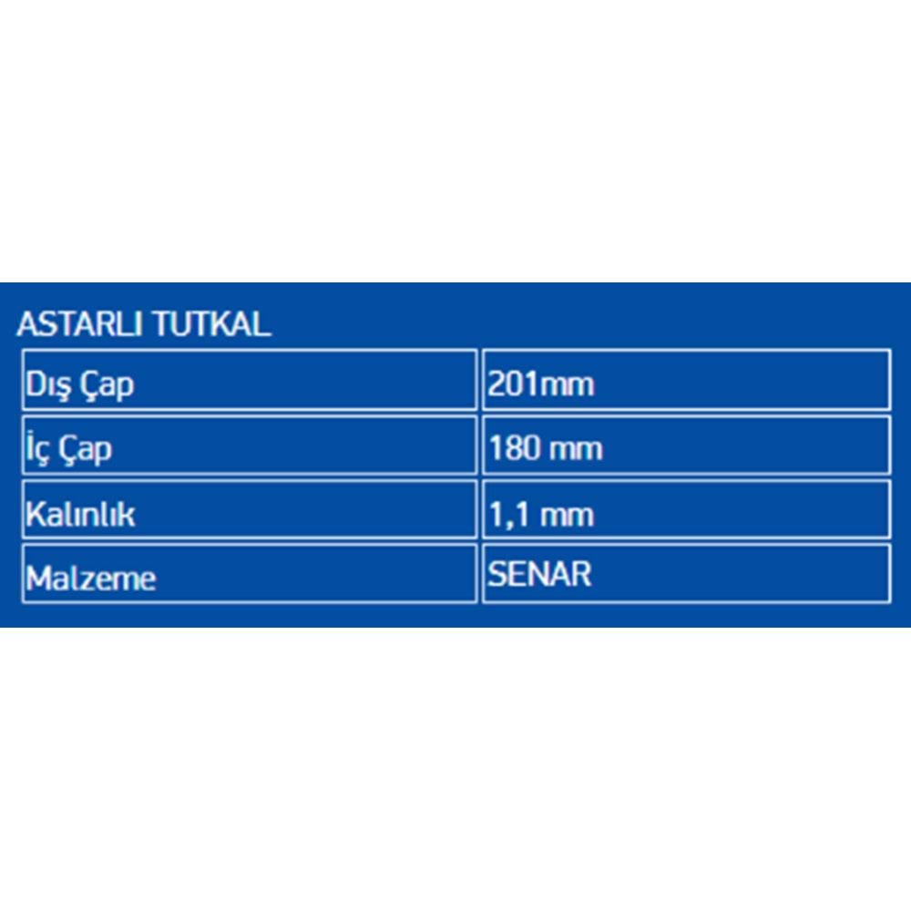 LINING W/GLUE SENAR DPO-AL4