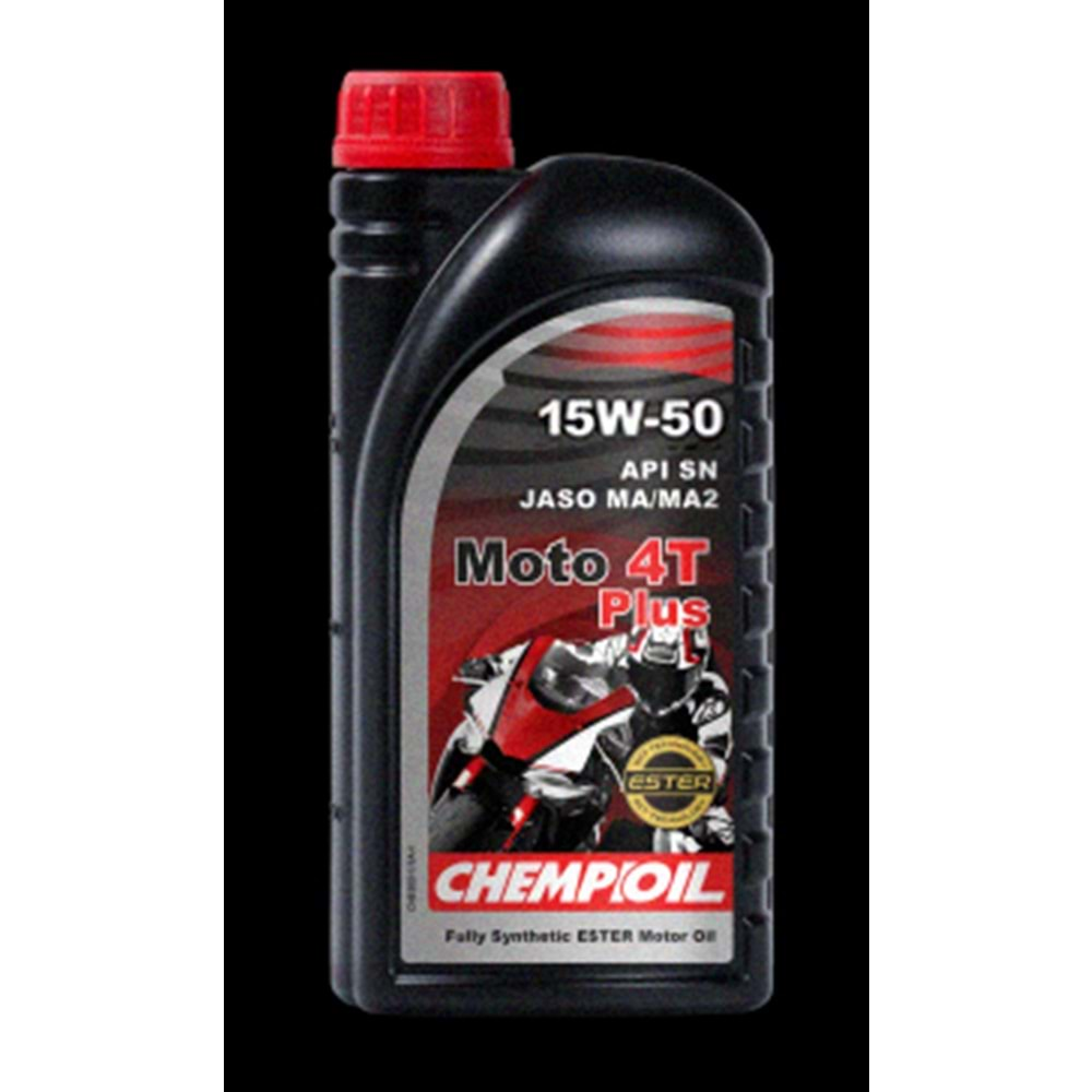 MOTOSİKLET YAĞI 15W50 MOTO 4T 1LT CHEMPOIL