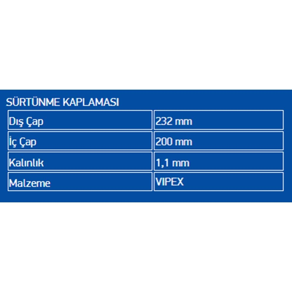 FRICTION LINING (VIPEX) ZF6HP19