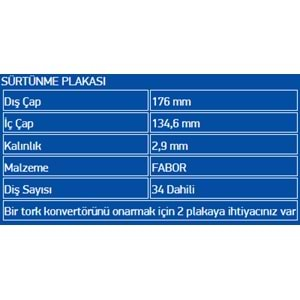 BALATALI ÇELİK PLATE FABOR (29) 722.9 LATE